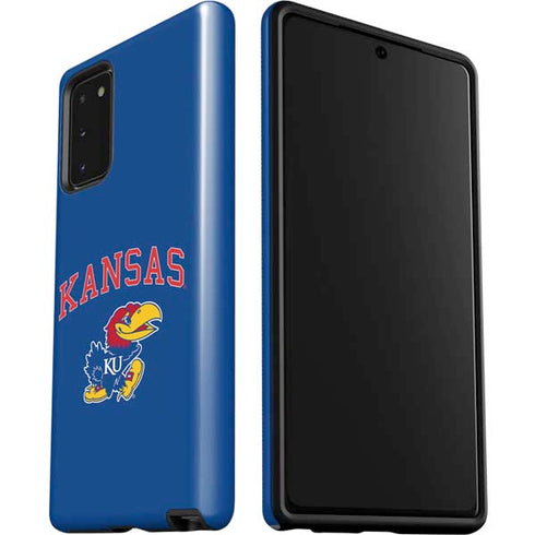 University of Kansas Collegiate Text Galaxy Note20 5G Pro Case