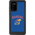 University of Kansas Collegiate Text Galaxy Note20 5G Waterproof Case