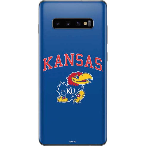 University of Kansas Collegiate Text Galaxy S10 Plus Skin