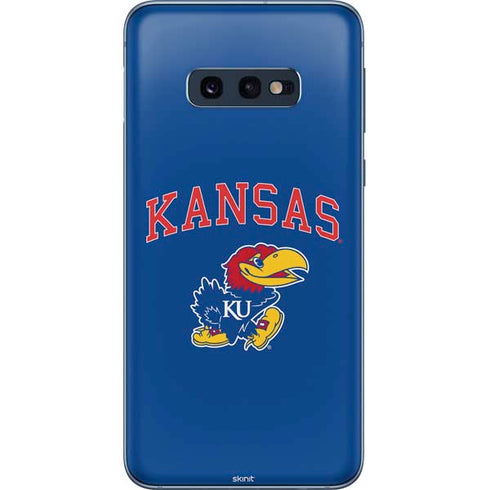 University of Kansas Collegiate Text Galaxy S10e Skin