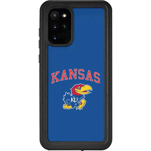 University of Kansas Collegiate Text Galaxy S20 Plus Waterproof Case