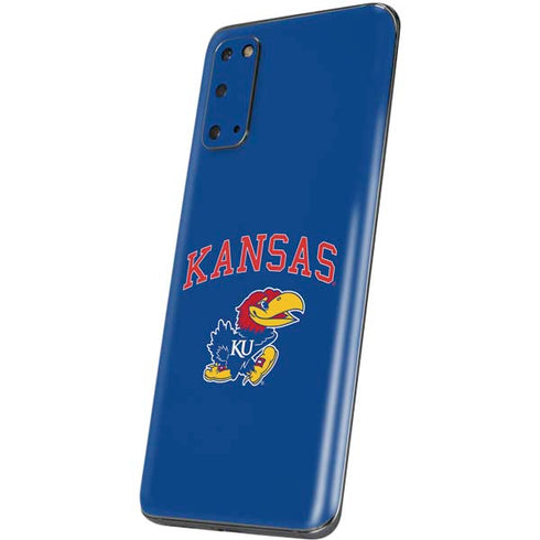 University of Kansas Collegiate Text Galaxy S20 Skin
