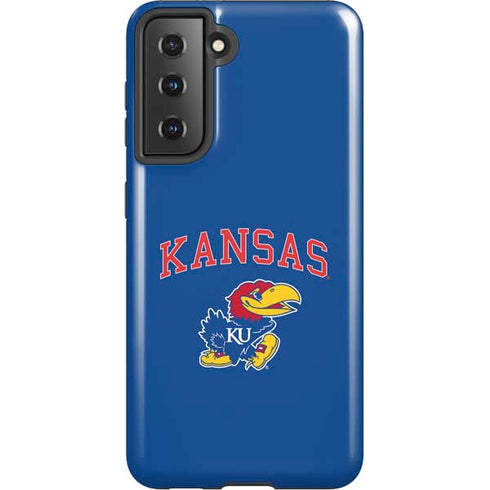 University of Kansas Collegiate Text Galaxy S21 5G Pro Case