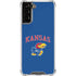 University of Kansas Collegiate Text Galaxy S21 FE Clear Case