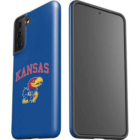 University of Kansas Collegiate Text Galaxy S21 FE Pro Case