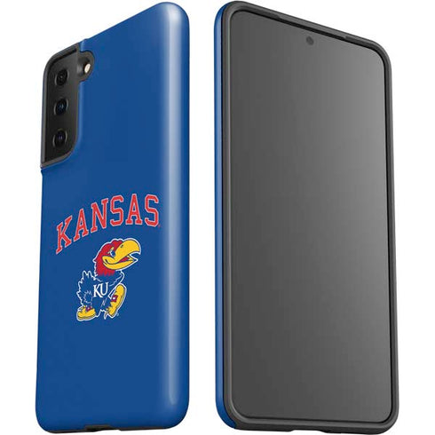 University of Kansas Collegiate Text Galaxy S21 Plus 5G Pro Case