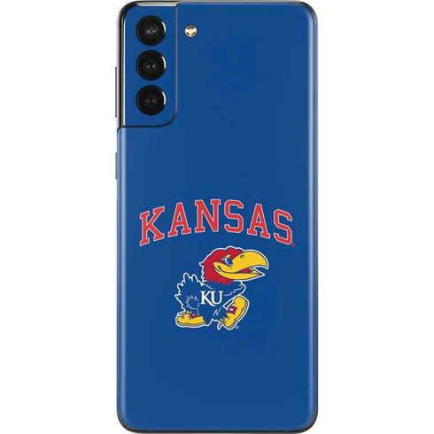 University of Kansas Collegiate Text Galaxy S21 Plus 5G Skin