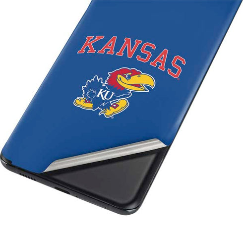 University of Kansas Collegiate Text Galaxy S21 Ultra 5G Skin