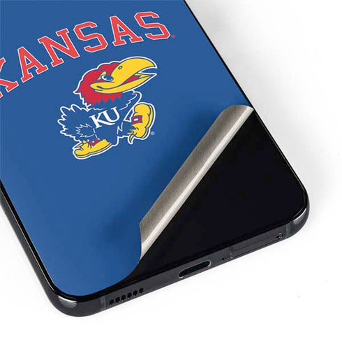 University of Kansas Collegiate Text Galaxy S22 Plus Skin