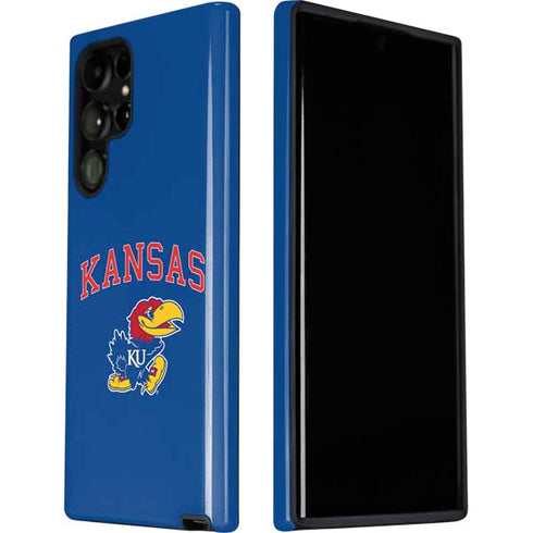 University of Kansas Collegiate Text Galaxy S22 Ultra Pro Case