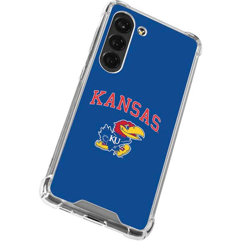 University of Kansas Collegiate Text Galaxy S23 Clear Case