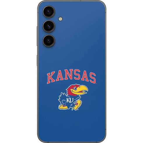 University of Kansas Collegiate Text Galaxy S23 FE Skin