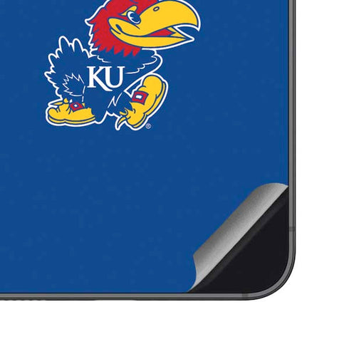 University of Kansas Collegiate Text Galaxy S23 FE Skin