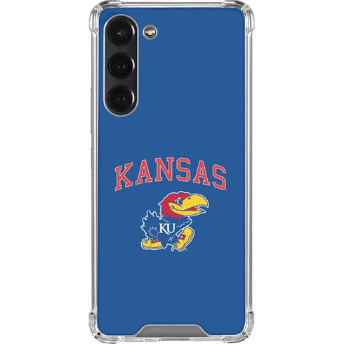 University of Kansas Collegiate Text Galaxy S23 Plus Clear Case
