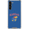 University of Kansas Collegiate Text Galaxy S23 Plus Clear Case