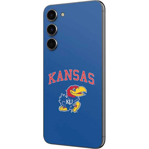 University of Kansas Collegiate Text Galaxy S23 Plus Skin