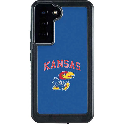 University of Kansas Collegiate Text Galaxy S23 Plus Waterproof Case