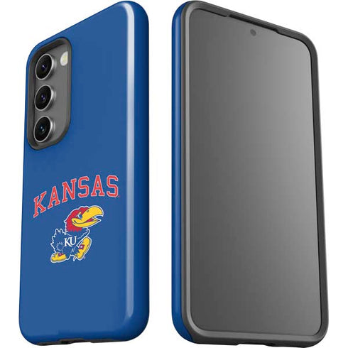 University of Kansas Collegiate Text Galaxy S23 Pro Case