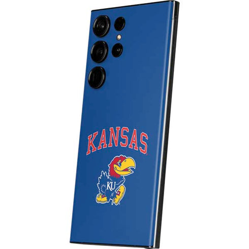University of Kansas Collegiate Text Galaxy S23 Ultra Skin