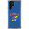 University of Kansas Collegiate Text Galaxy S24 Ultra Clear Case