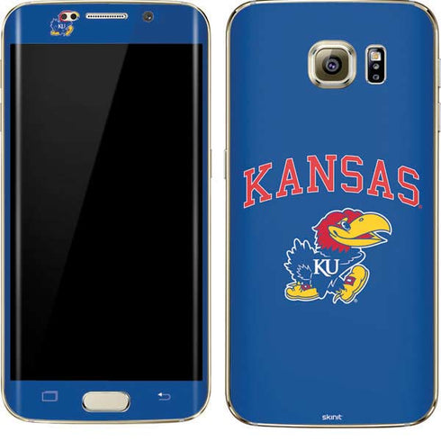 University of Kansas Collegiate Text Galaxy S7 Edge Skin