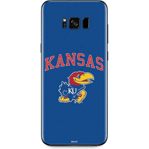 University of Kansas Collegiate Text Galaxy S8 Skin