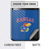 University of Kansas Collegiate Text Galaxy Z Flip Skin