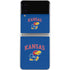University of Kansas Collegiate Text Galaxy Z Flip4 5G Skin