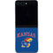 University of Kansas Collegiate Text Galaxy Z Flip5 5G Skin