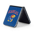 University of Kansas Collegiate Text Galaxy Z Flip5 5G Skin