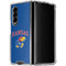 University of Kansas Collegiate Text Galaxy Z Fold4 5G Clear Case