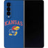 University of Kansas Collegiate Text Galaxy Z Fold4 5G Skin