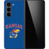 University of Kansas Collegiate Text Galaxy Z Fold5 5G Skin