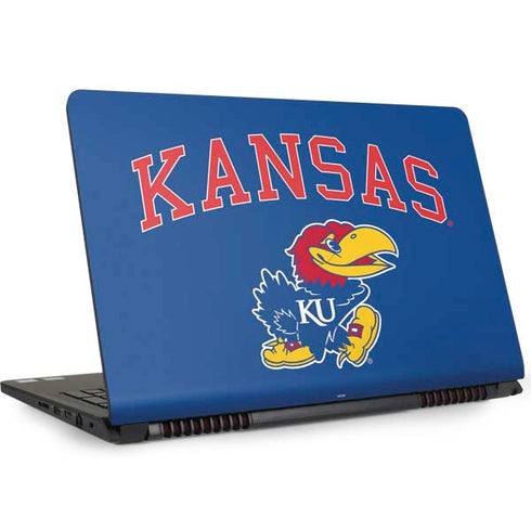 University of Kansas Collegiate Text Dell Inspiron Skin