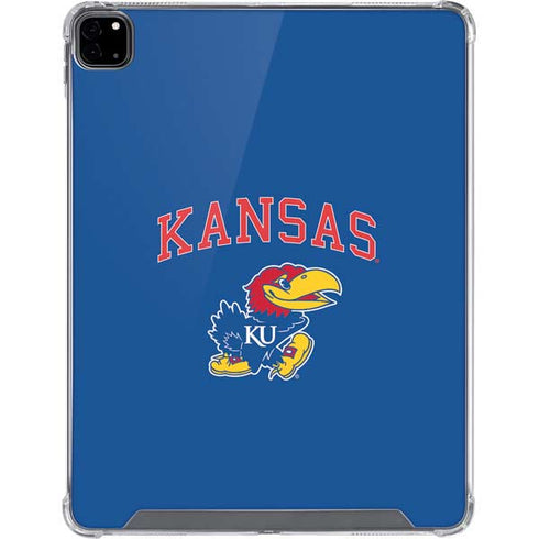 University of Kansas Collegiate Text iPad Pro 12.9in (2020) Clear Case