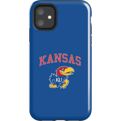 University of Kansas Collegiate Text iPhone 11 Impact Case