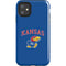 University of Kansas Collegiate Text iPhone 11 Impact Case