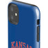 University of Kansas Collegiate Text iPhone 11 Impact Case