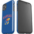 University of Kansas Collegiate Text iPhone 11 Impact Case