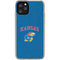 University of Kansas Collegiate Text iPhone 11 Pro Clear Case