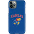University of Kansas Collegiate Text iPhone 11 Pro Lite Case