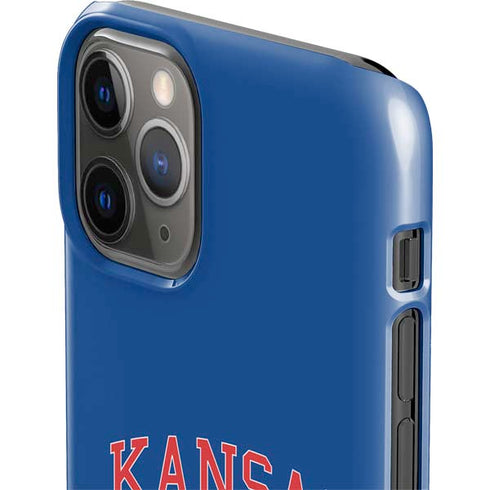 University of Kansas Collegiate Text iPhone 11 Pro Lite Case
