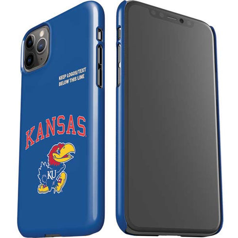 University of Kansas Collegiate Text iPhone 11 Pro Max Lite Case