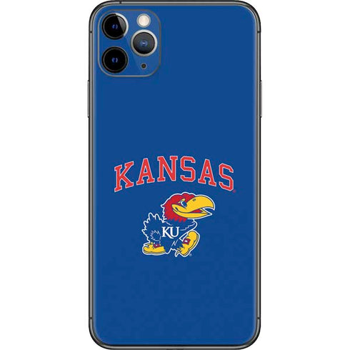 University of Kansas Collegiate Text iPhone 11 Pro Max Skin
