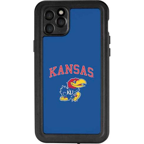 University of Kansas Collegiate Text iPhone 11 Pro Max Waterproof Case