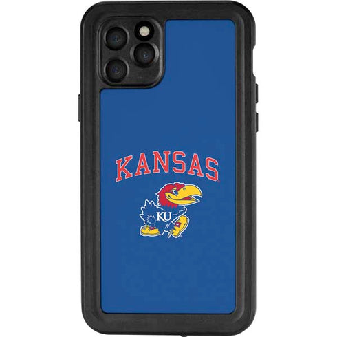 University of Kansas Collegiate Text iPhone 11 Pro Waterproof Case