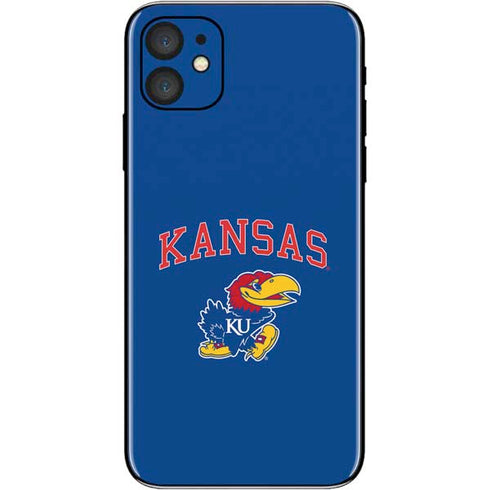 University of Kansas Collegiate Text iPhone 11 Skin