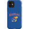 University of Kansas Collegiate Text iPhone 12 Impact Case