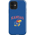 University of Kansas Collegiate Text iPhone 12 Impact Case