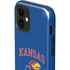 University of Kansas Collegiate Text iPhone 12 Impact Case
